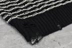 Links Knitting Destroy Pullover
