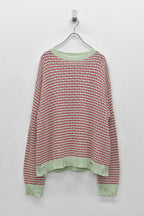 Links Knitting Destroy Pullover