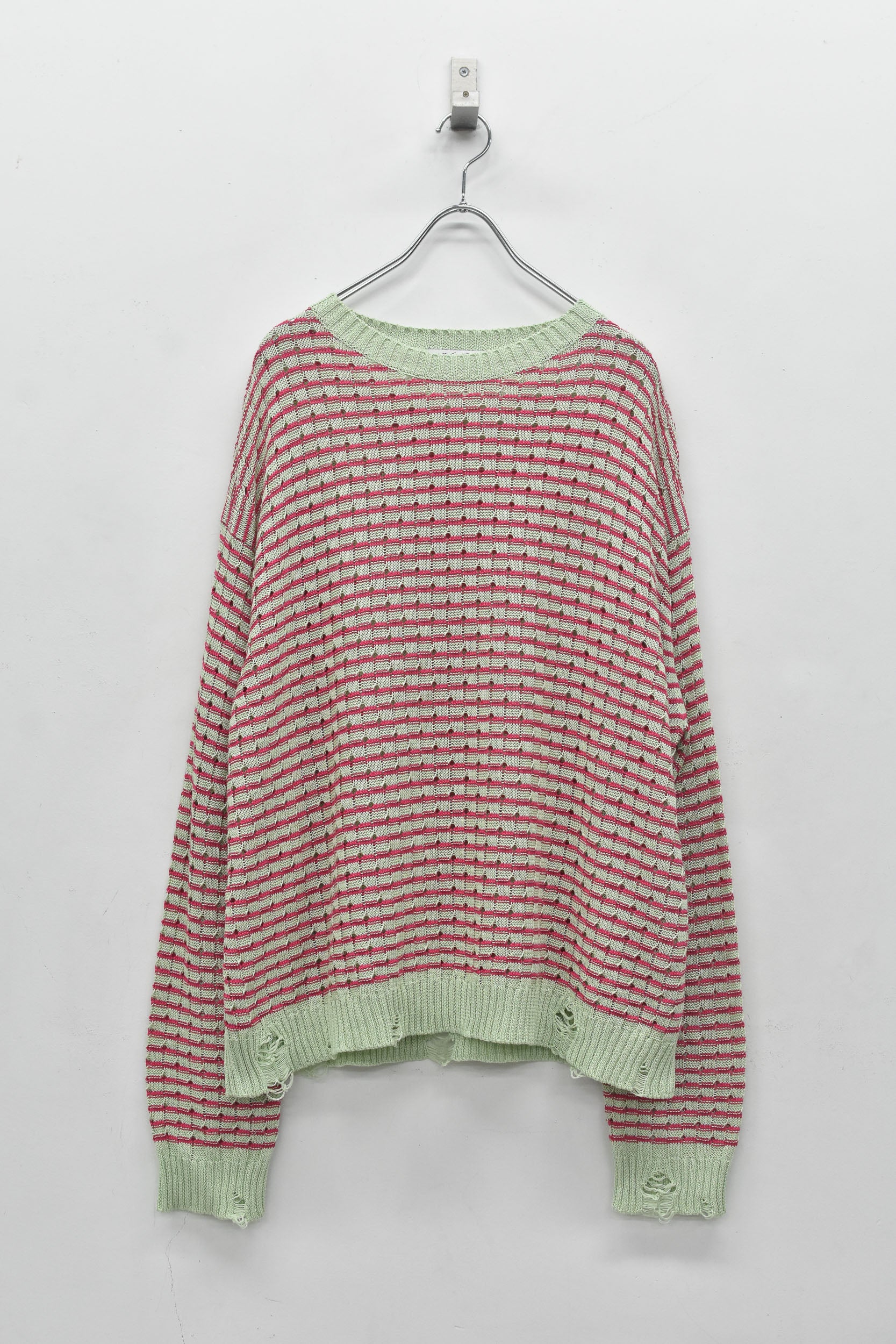Links Knitting Destroy Pullover