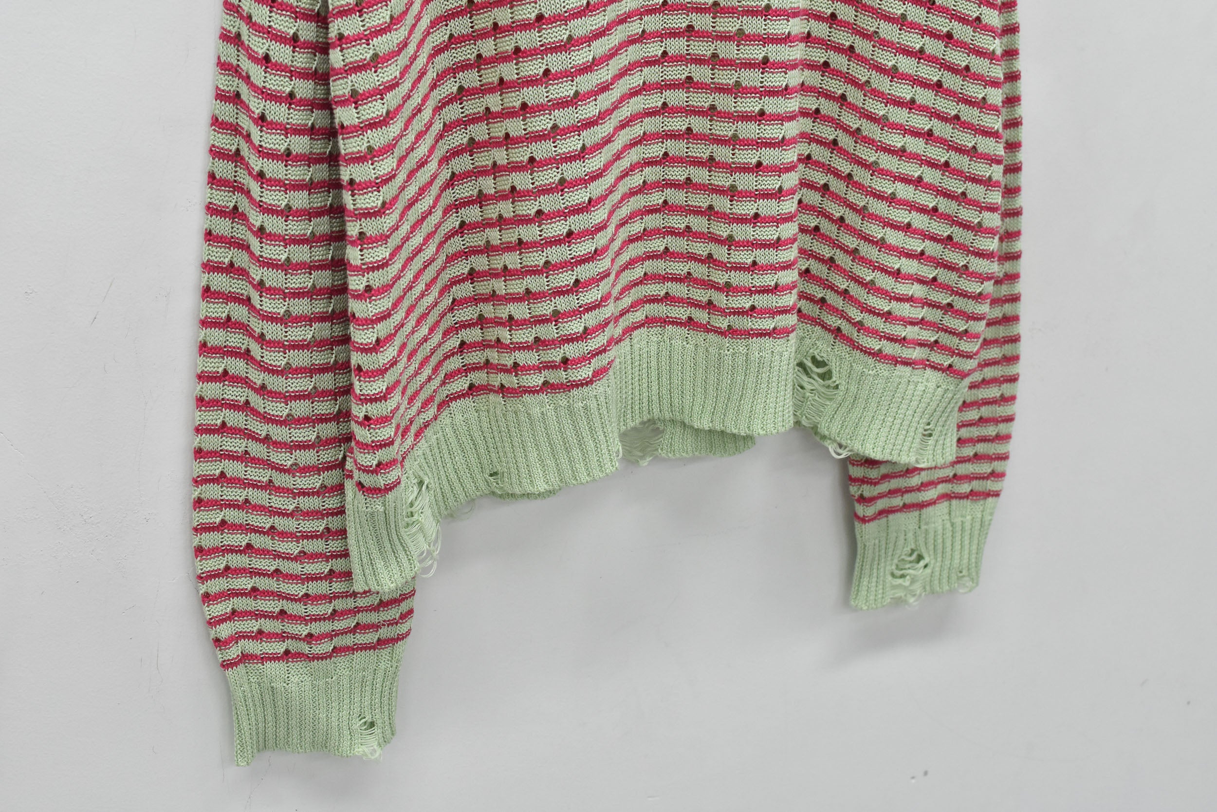 Links Knitting Destroy Pullover