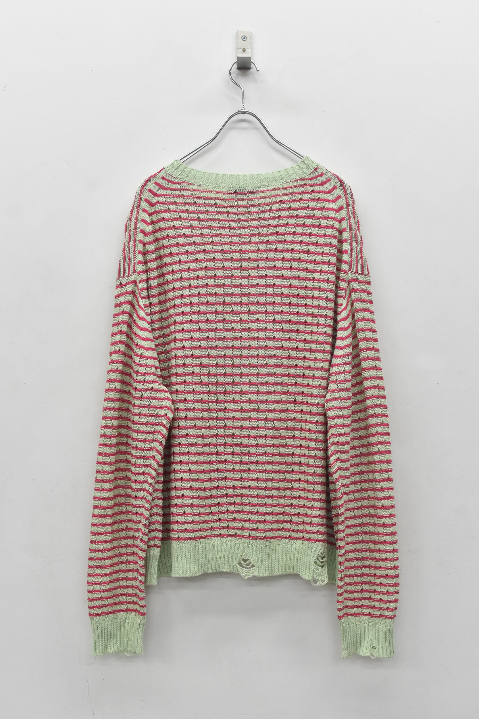 Links Knitting Destroy Pullover