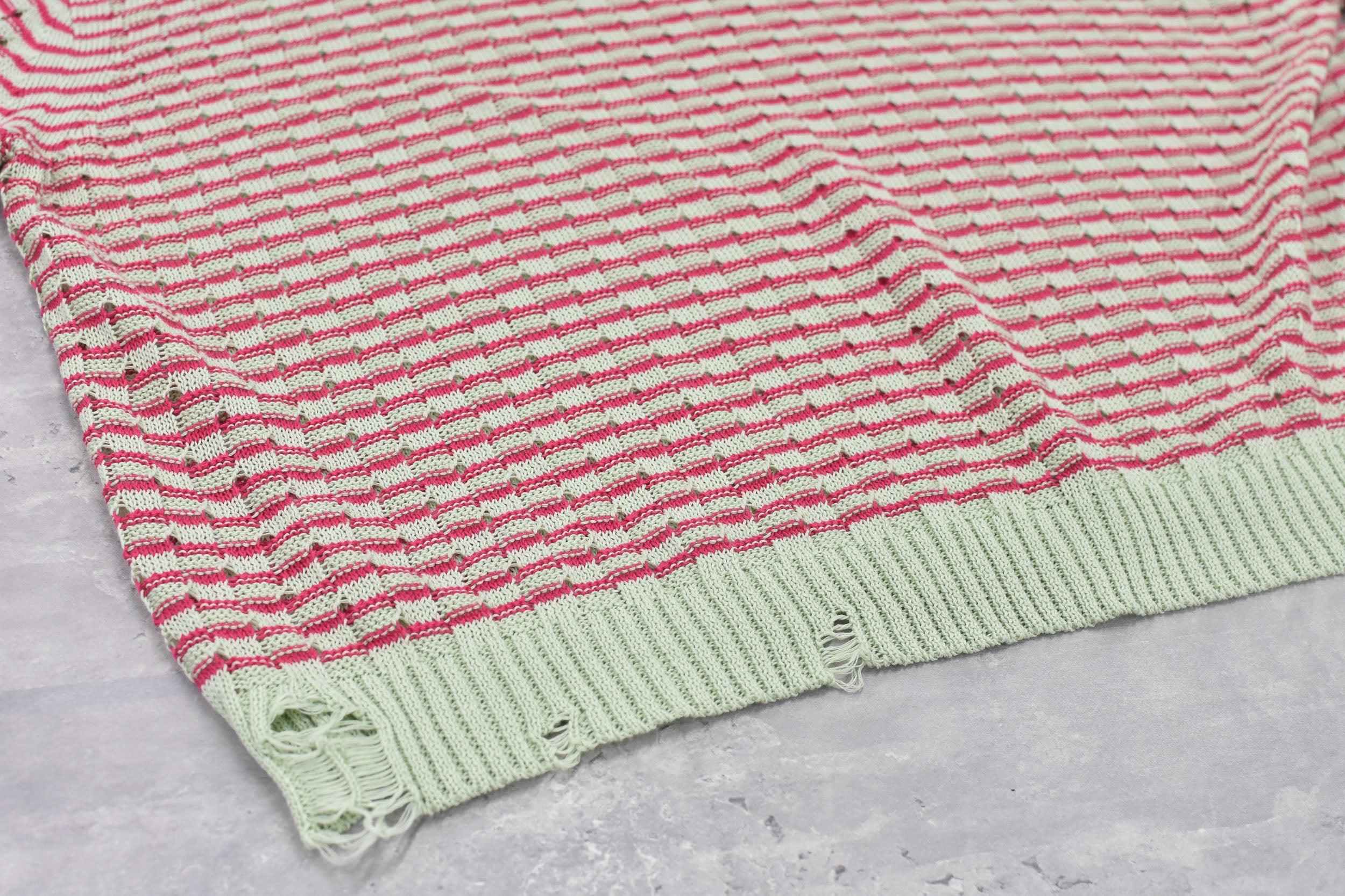 Links Knitting Destroy Pullover