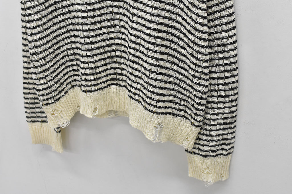 Links Knitting Destroy Pullover