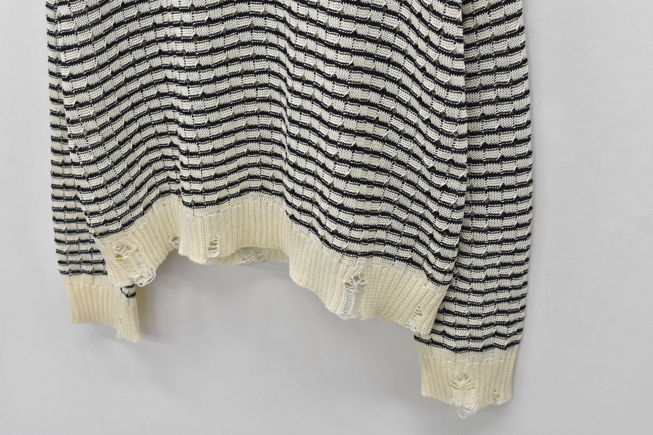 Links Knitting Destroy Pullover