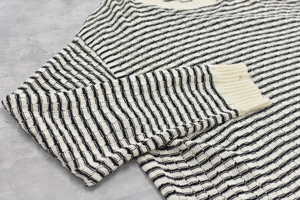 Links Knitting Destroy Pullover