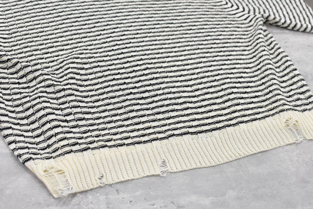Links Knitting Destroy Pullover