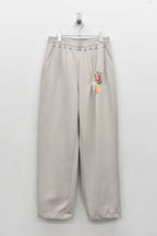 Embroidery Wrinklework Sweatpants /print