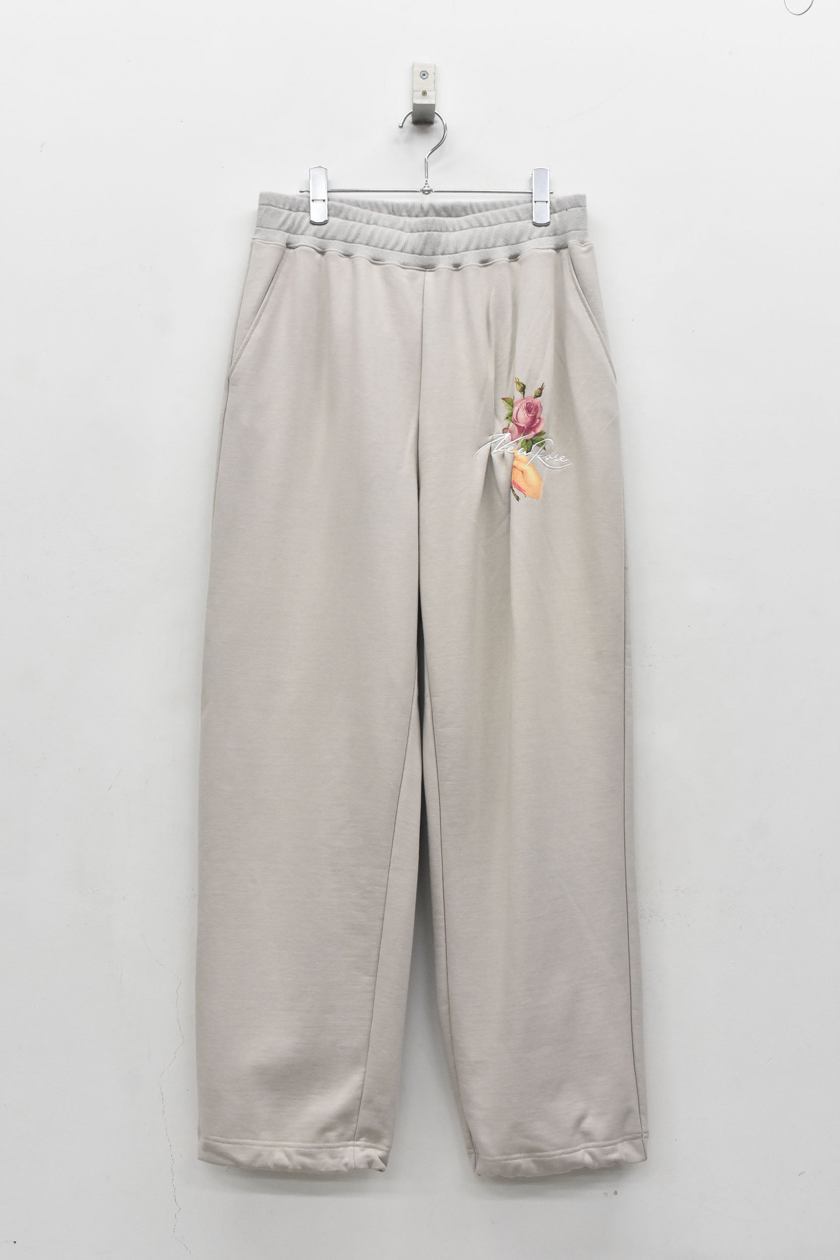 Embroidery Wrinklework Sweatpants /print