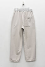 Embroidery Wrinklework Sweatpants /print