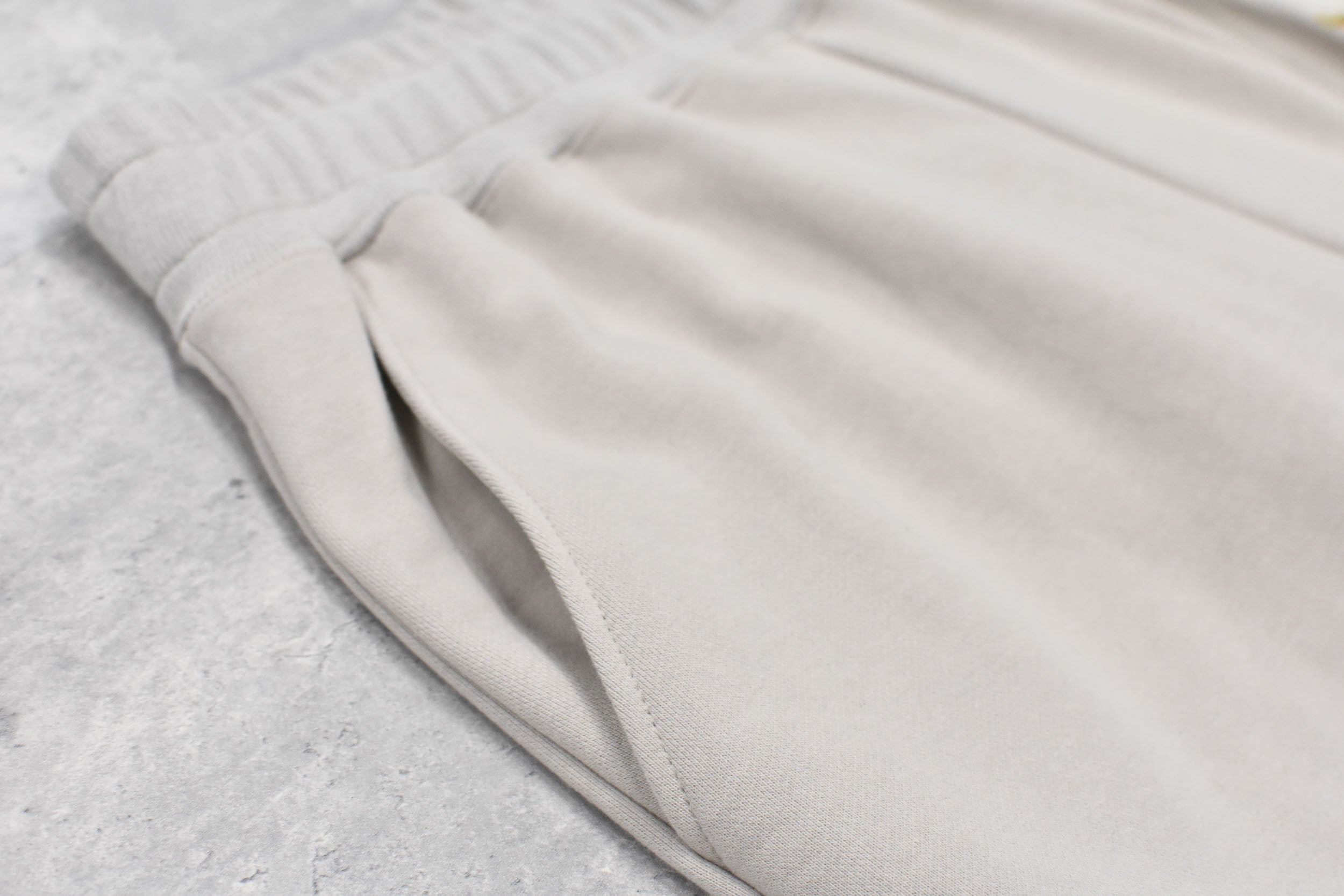 Embroidery Wrinklework Sweatpants /print