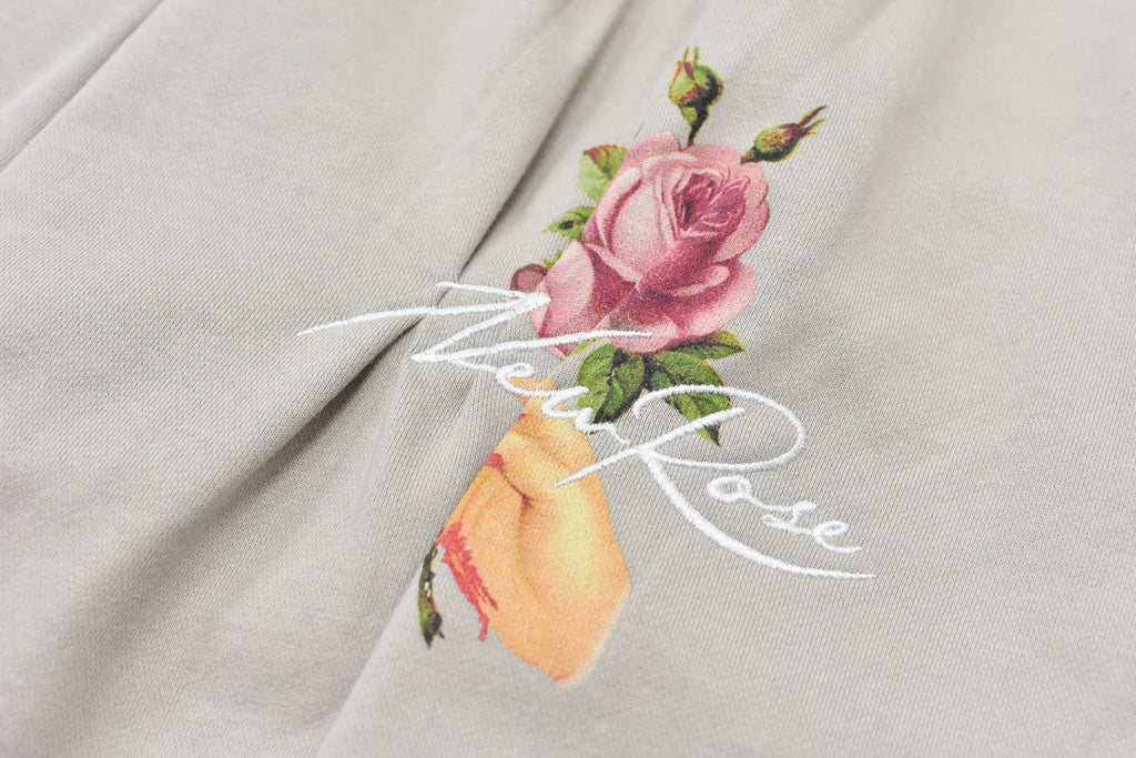 Embroidery Wrinklework Sweatpants /print