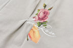 Embroidery Wrinklework Sweatpants /print