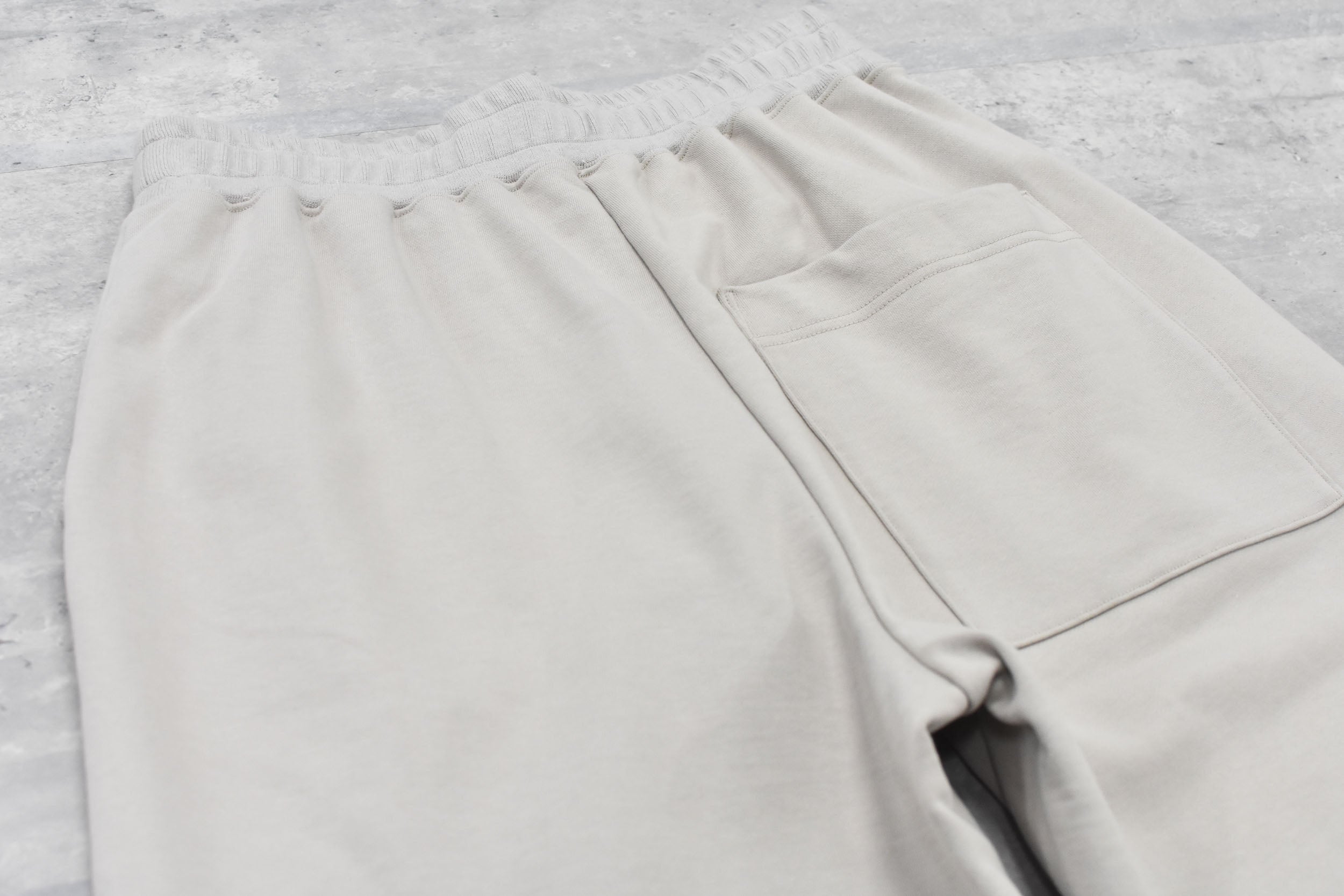 Embroidery Wrinklework Sweatpants /print