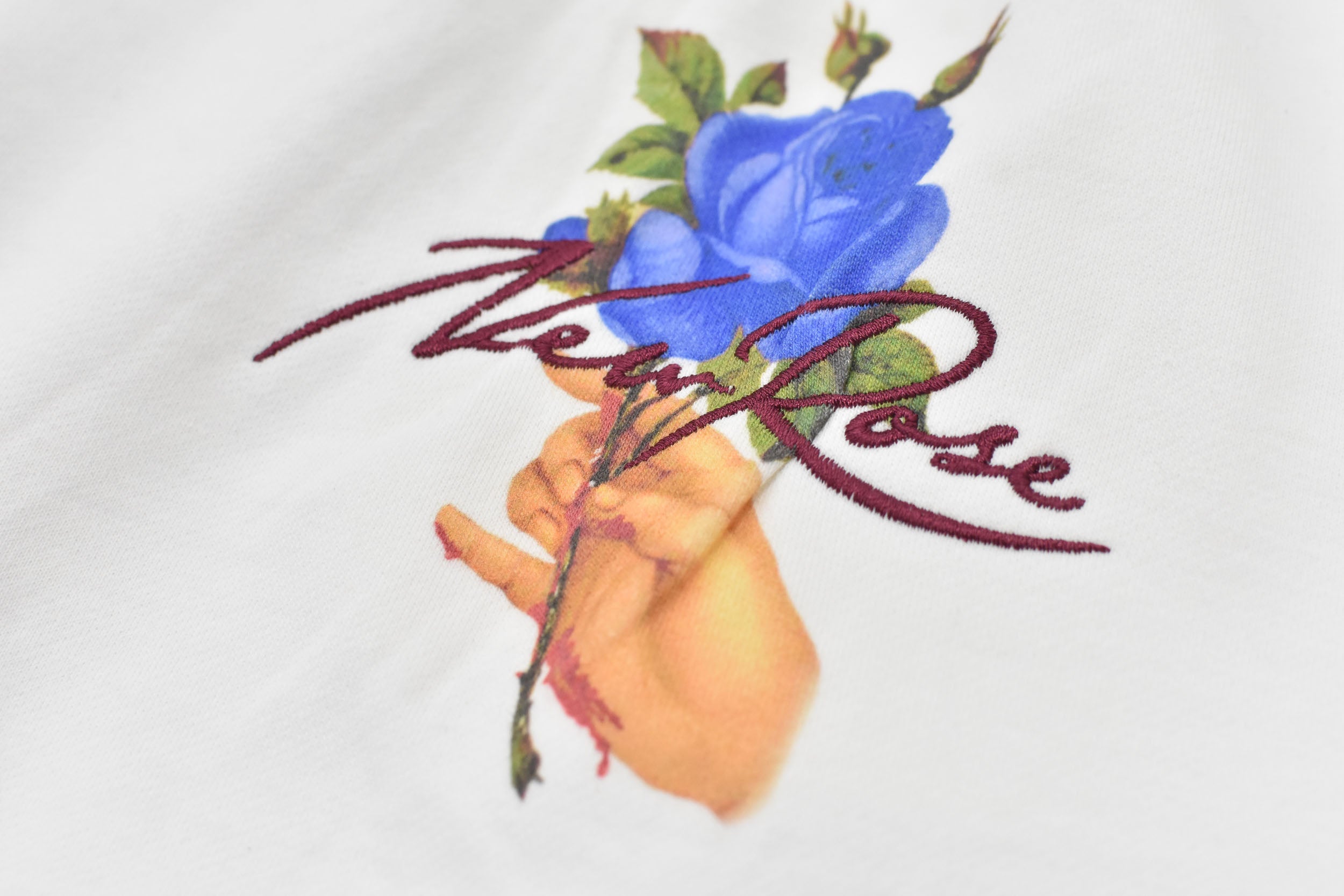 Embroidery Wrinklework Sweatpants /print