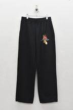 Embroidery Wrinklework Sweatpants /print