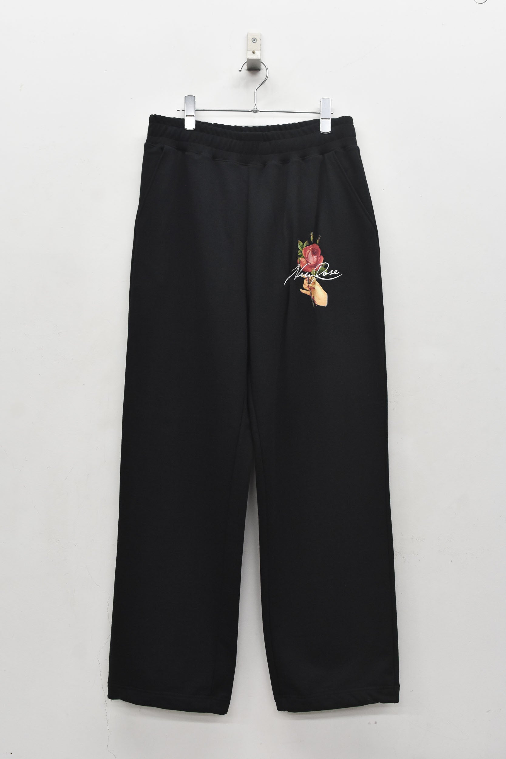Embroidery Wrinklework Sweatpants /print