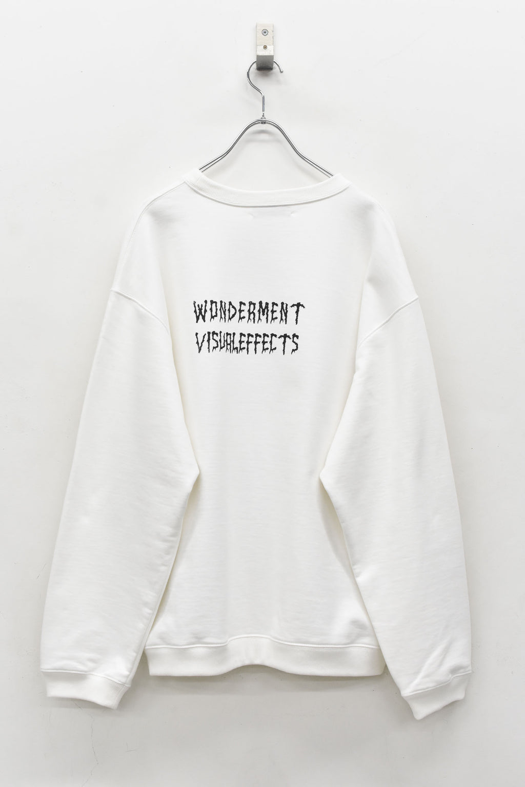 Embroidery Wrinklework Sweatshirt / print
