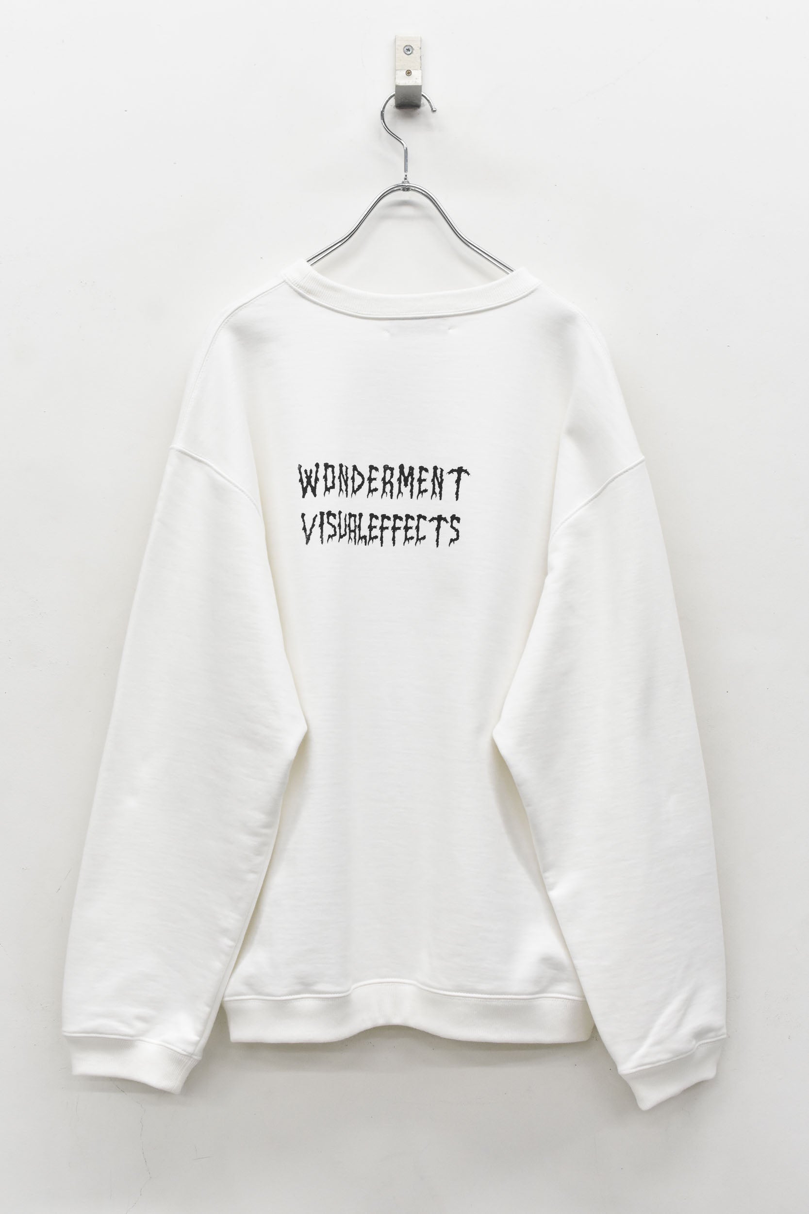 Embroidery Wrinklework Sweatshirt / print