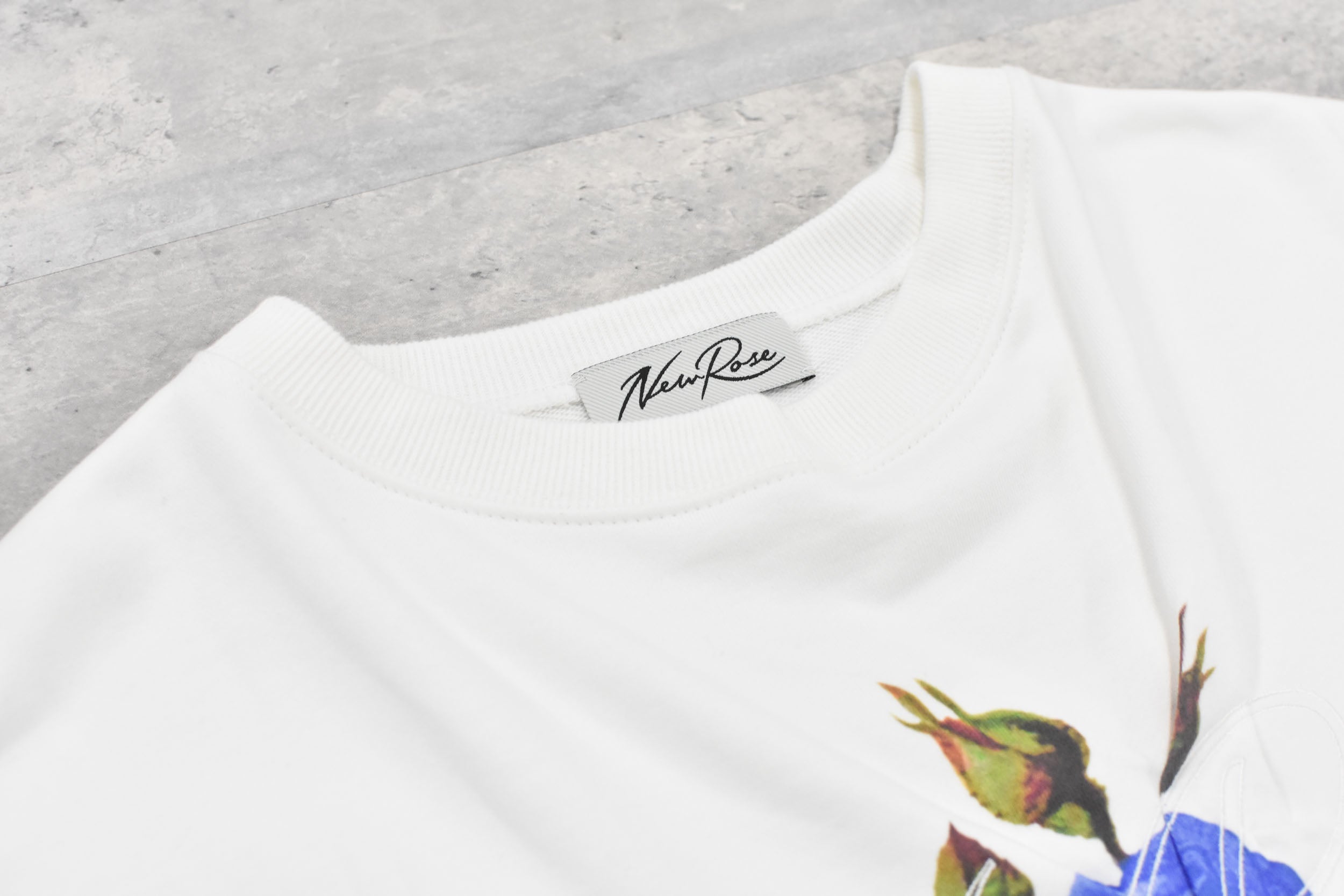 Embroidery Wrinklework Sweatshirt / print