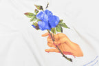 Embroidery Wrinklework Sweatshirt / print