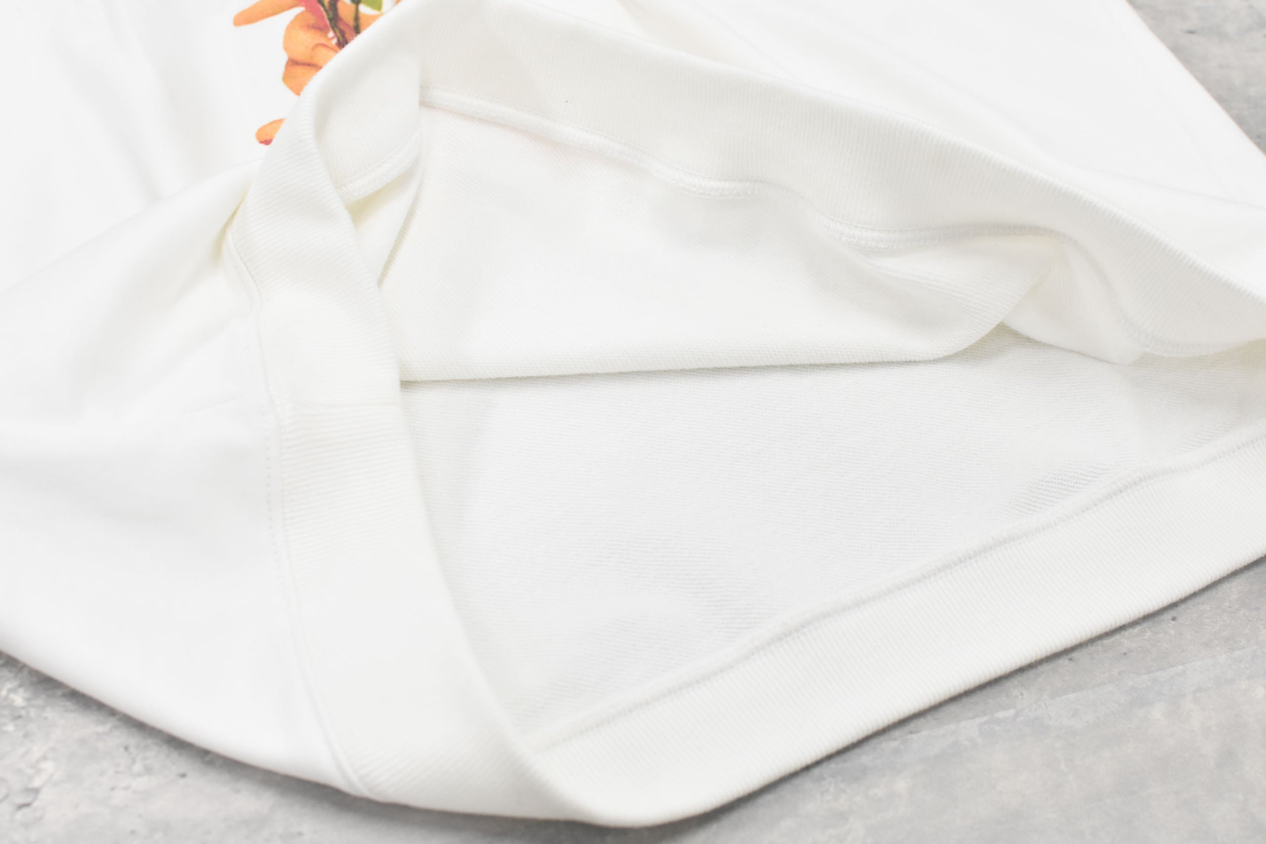 Embroidery Wrinklework Sweatshirt / print
