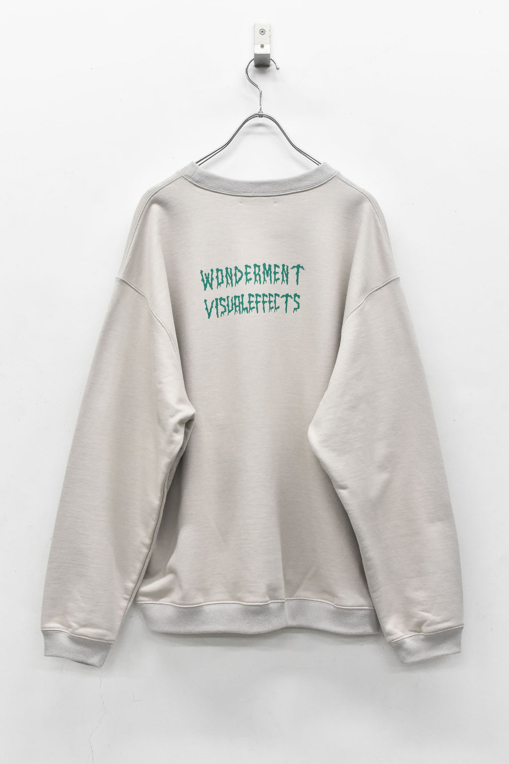 Embroidery Wrinklework Sweatshirt / print