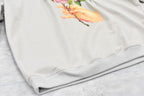 Embroidery Wrinklework Sweatshirt / print