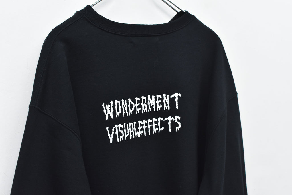 Embroidery Wrinklework Sweatshirt / print