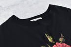 Embroidery Wrinklework Sweatshirt / print