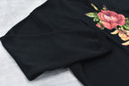 Embroidery Wrinklework Sweatshirt / print