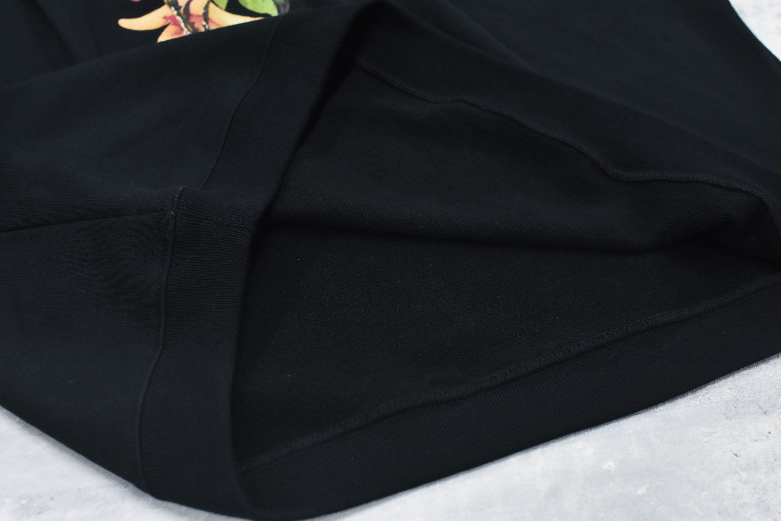Embroidery Wrinklework Sweatshirt / print
