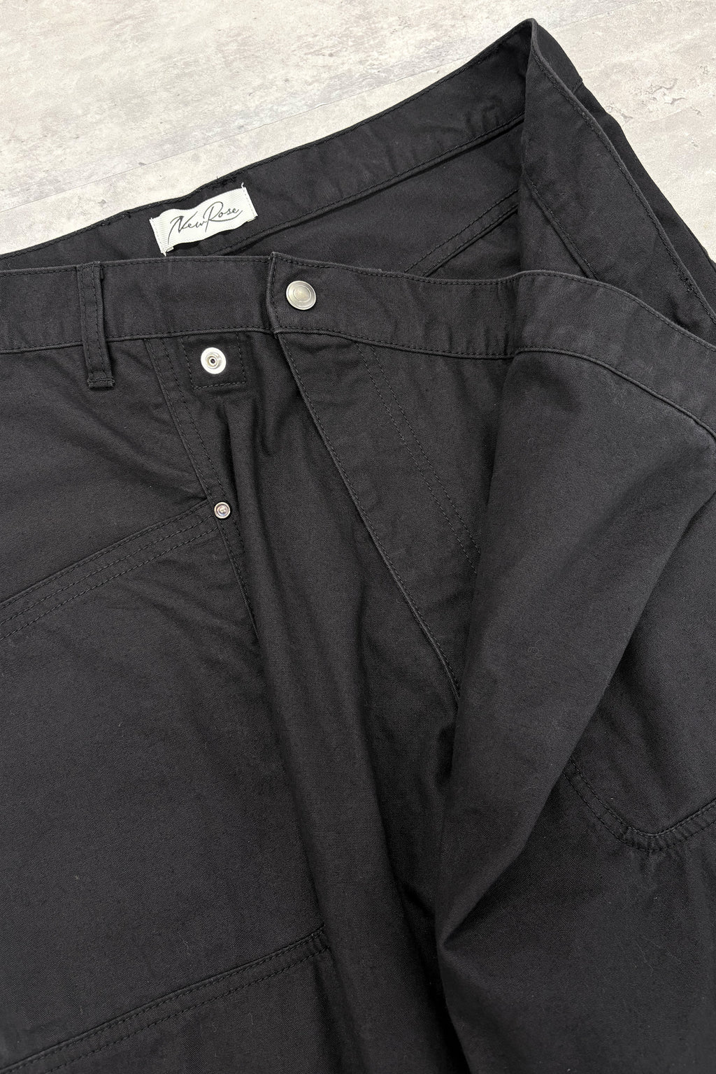 【New Color ! 】Fold The Waist Pants
