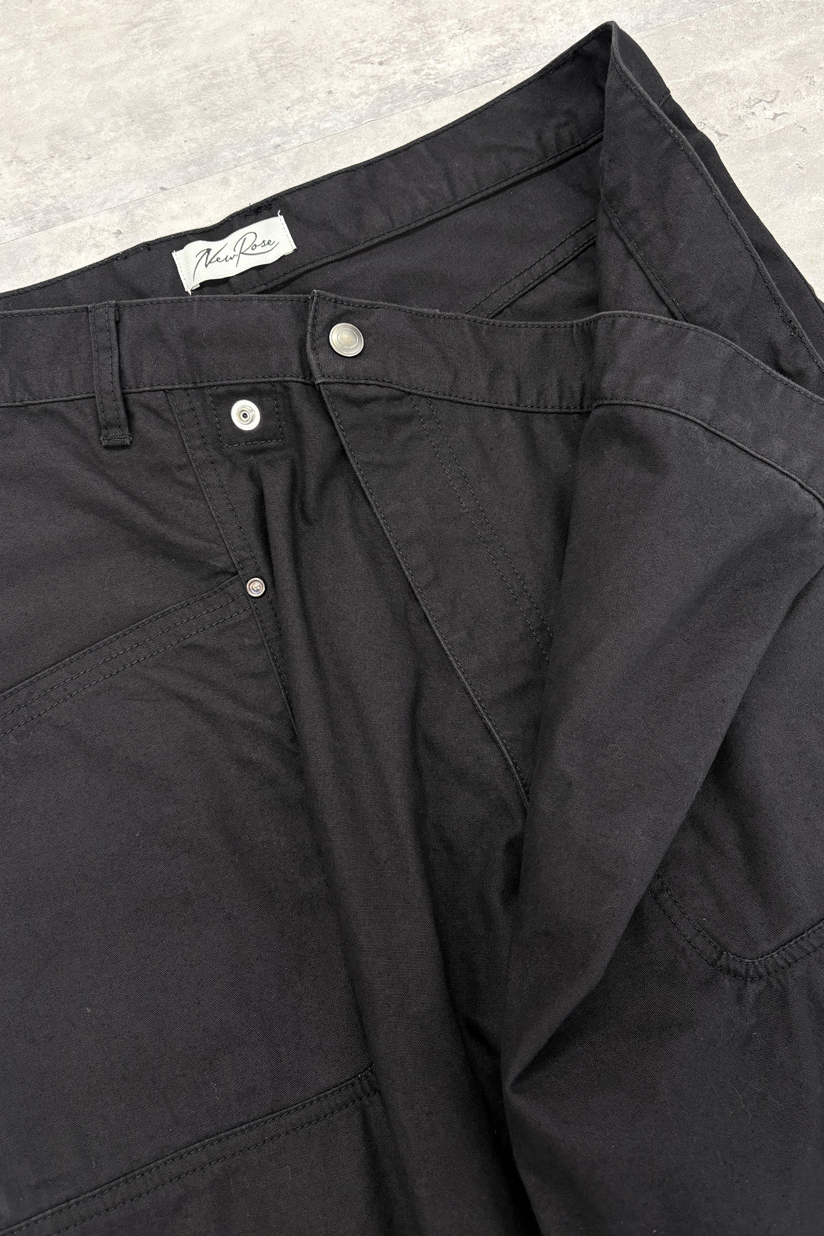 【New Color ! 】Fold The Waist Pants