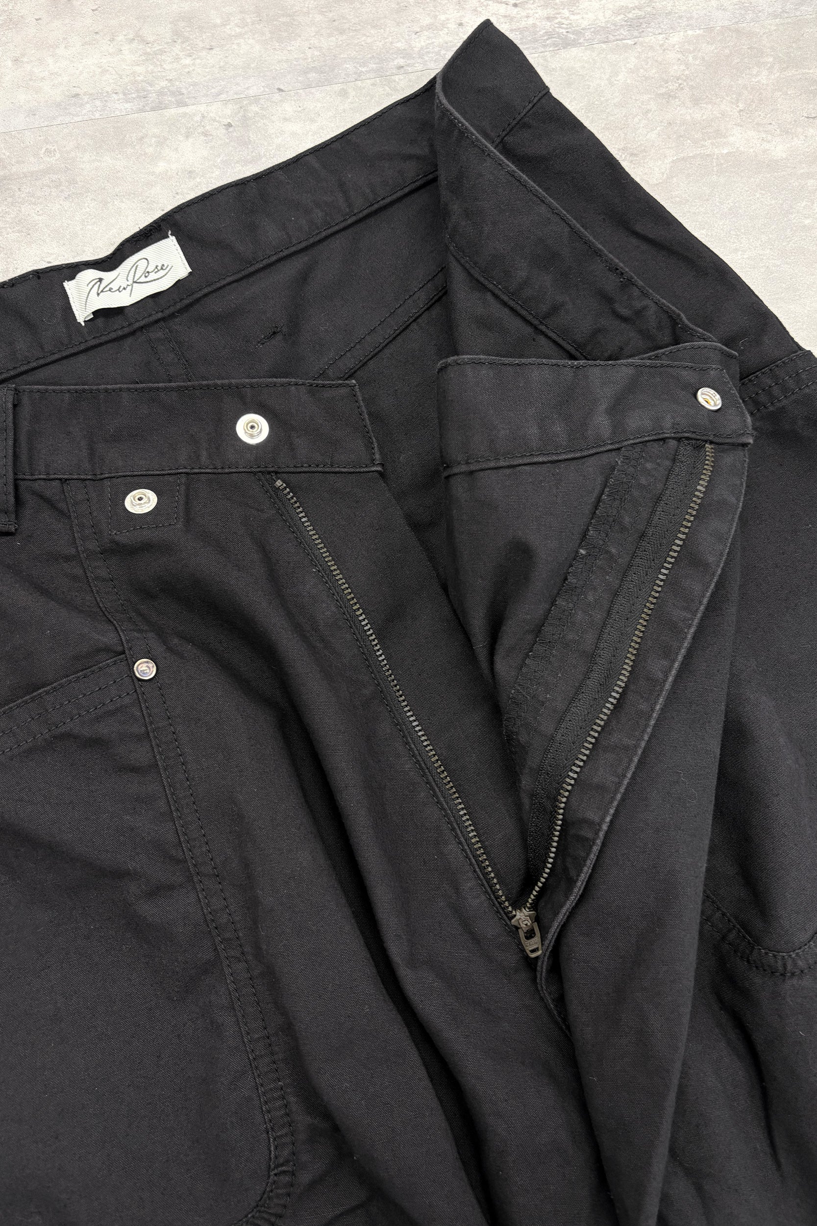【New Color ! 】Fold The Waist Pants